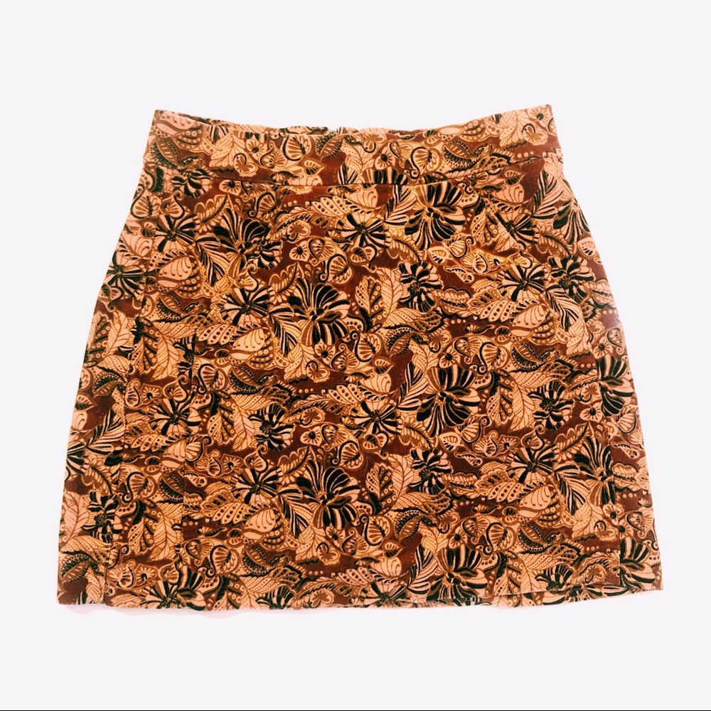 Zara paisley skirt